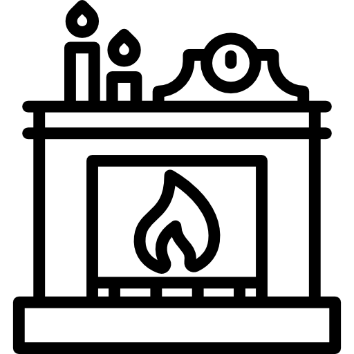 Fireplace - Free furniture and household icons