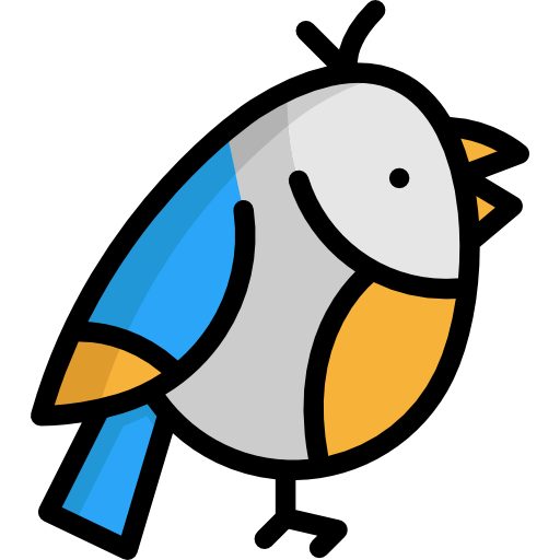 pájaro icono gratis