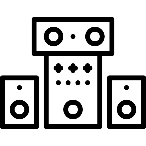 sistema de sonido icono gratis