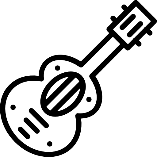 guitarra española icono gratis