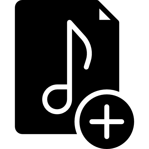 archivo de música icono gratis