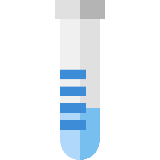 Test tube Basic Straight Flat icon