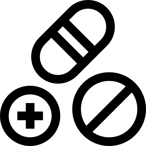 Pills Basic Straight Lineal icon