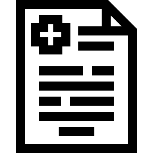 medizinisches ergebnis kostenlos Icon