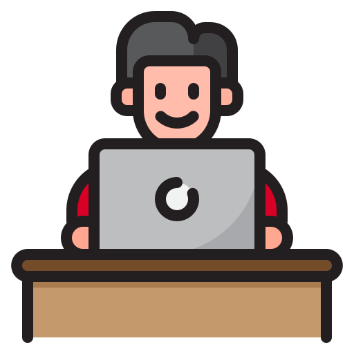 hombre trabajador icono gratis