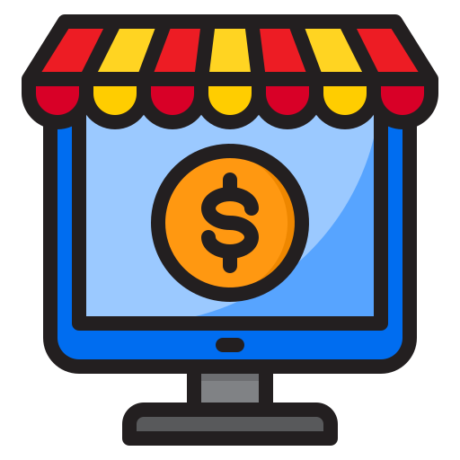 magasin en ligne Icône gratuit