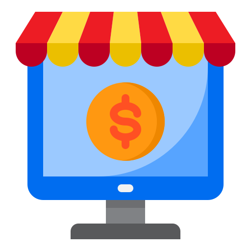 tienda online icono gratis