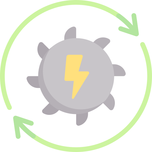 gerador elétrico grátis ícone