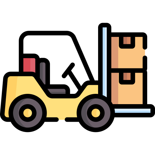 Forklift free icon