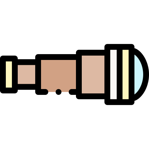 prismáticos icono gratis