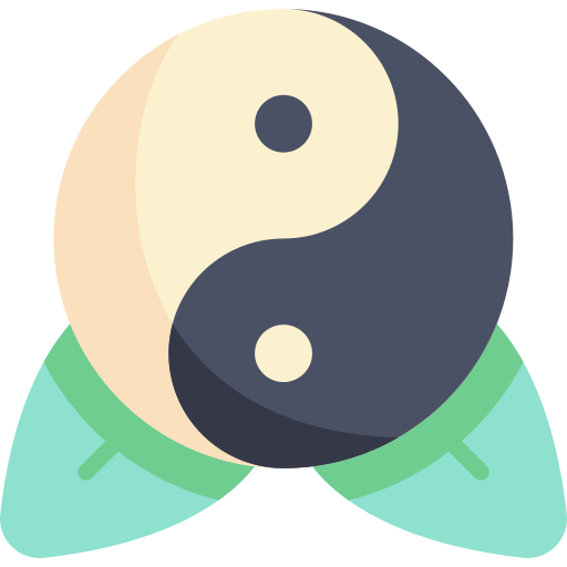 yin yang icono gratis