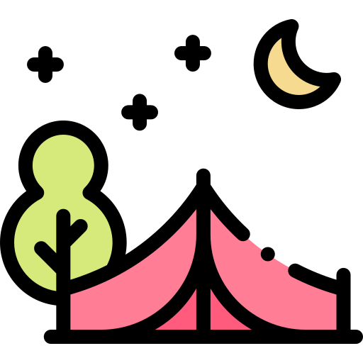 Picnic Detailed Rounded Lineal color icon