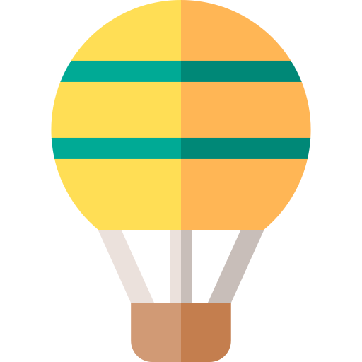 balão de ar quente grátis ícone