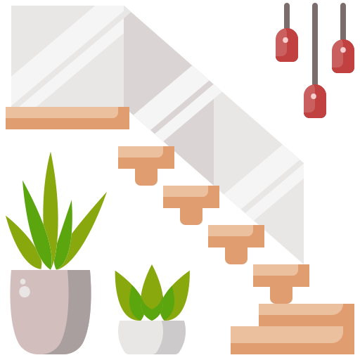 Staircase free icon