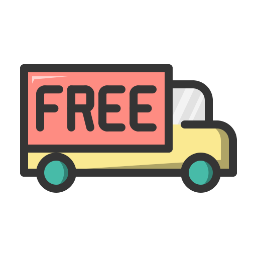 Free shipping - Free transport icons