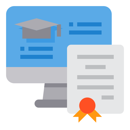 diploma icono gratis