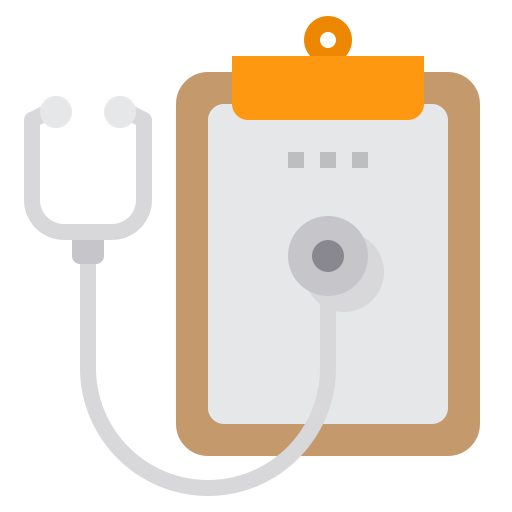 reporte de salud icono gratis