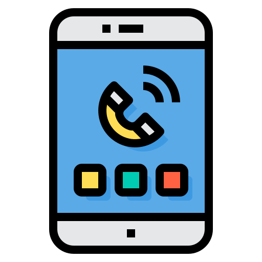 llamada telefónica icono gratis