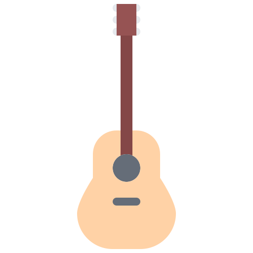 guitarra acustica icono gratis
