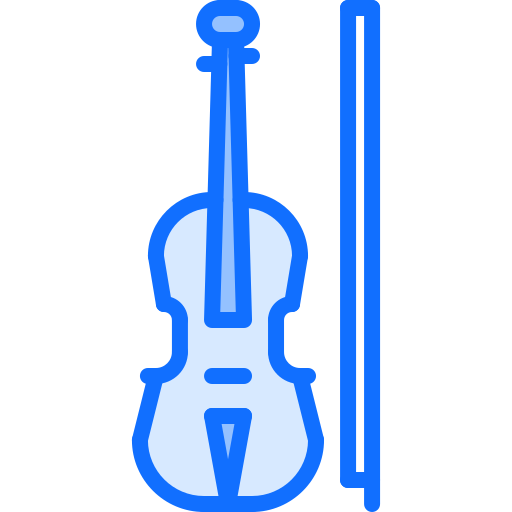 violín icono gratis