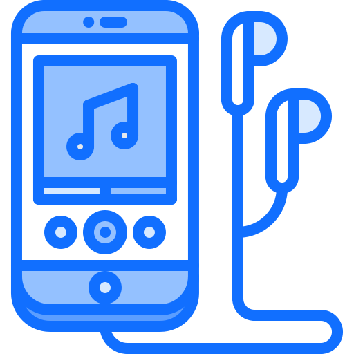 Music Coloring Blue icon