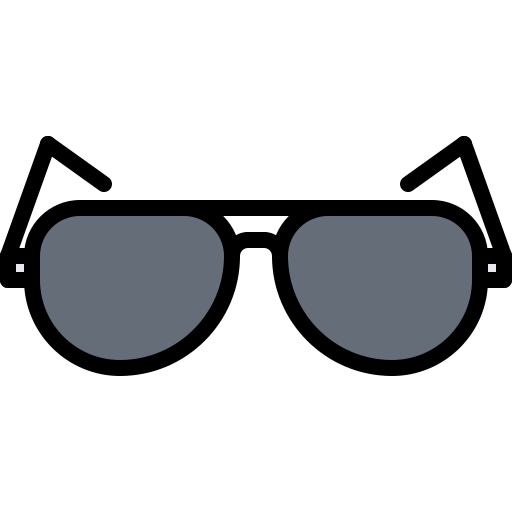 Sunglasses Coloring Color icon