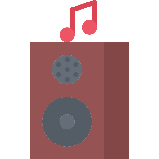 altavoz icono gratis