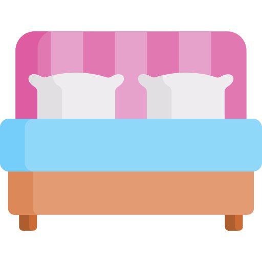 cama matrimonial icono gratis