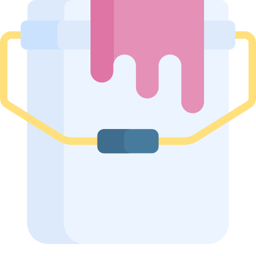 seau de peinture Icône gratuit seau de peinture Icône gratuit