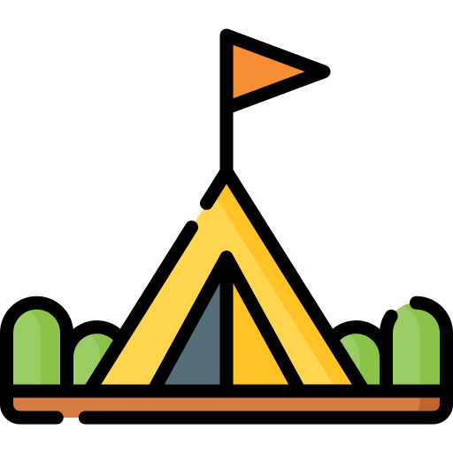 Camping Special Lineal color icon