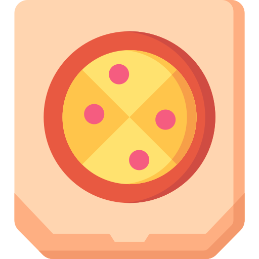 caja de pizza icono gratis