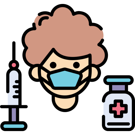vacunación icono gratis