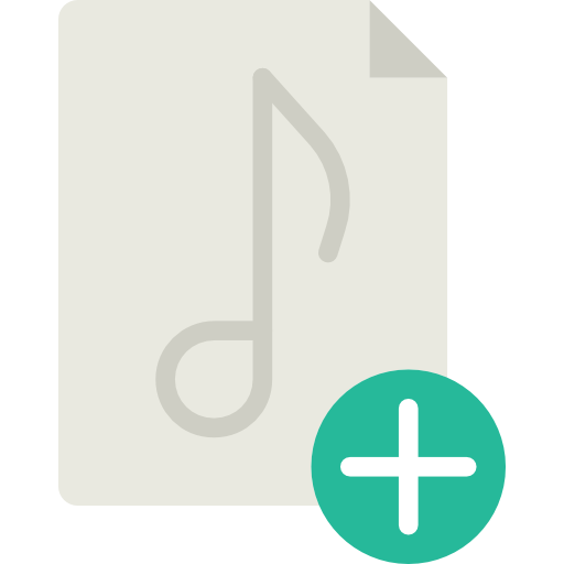 archivo de música icono gratis