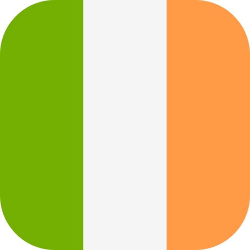 Ireland Flags Rounded square icon