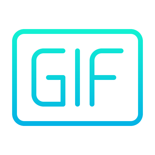 archivo gif icono gratis