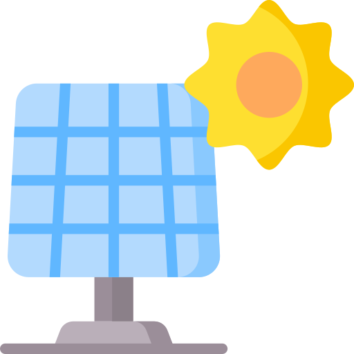 panneau solaire Icône gratuit
