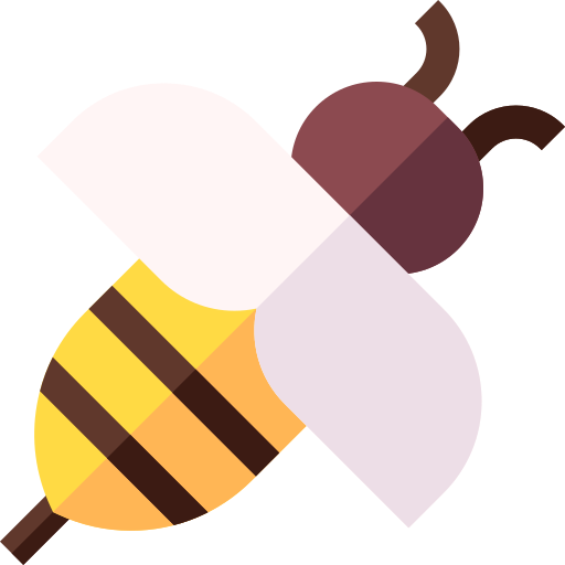 abeja icono gratis