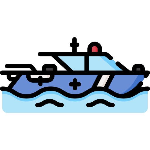 Maritime rescue Special Lineal color icon