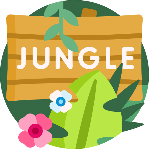 jungle Icône gratuit jungle Icône gratuit