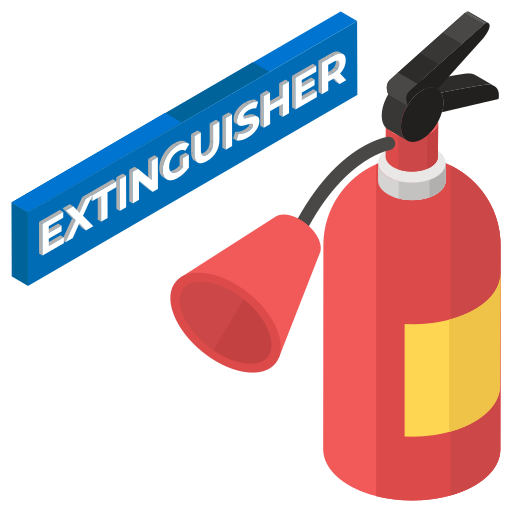 Fire extinguisher Generic Isometric icon
