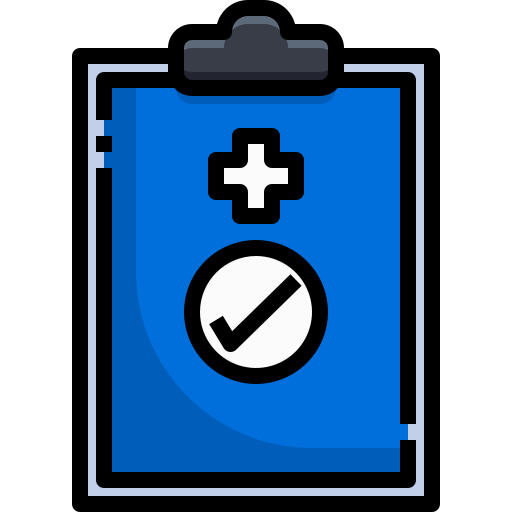 historial médico icono gratis