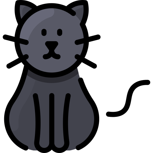 Domestic cat shape icon Animal Kingdom icon Cat icon png download