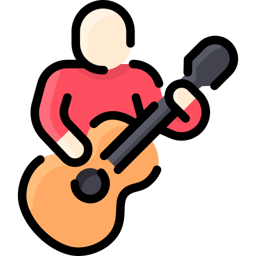 guitarra icono gratis