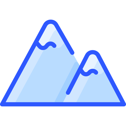 Mountains Vitaliy Gorbachev Blue icon