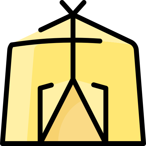 Tent free icon Tent free icon