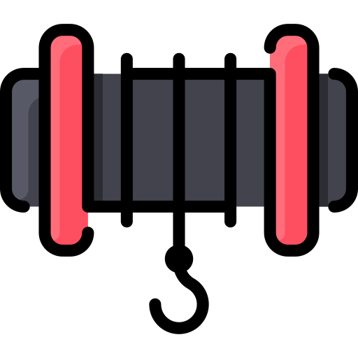 Winch free icon Winch free icon