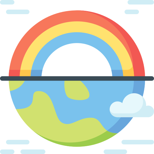 arco iris icono gratis