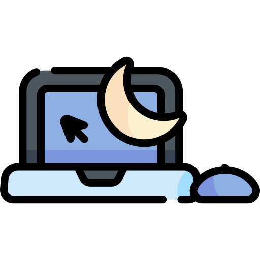 computer sleep icon