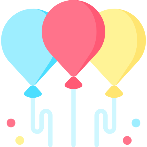 Надувные шары бесплатно иконка Надувные шары бесплатно иконка