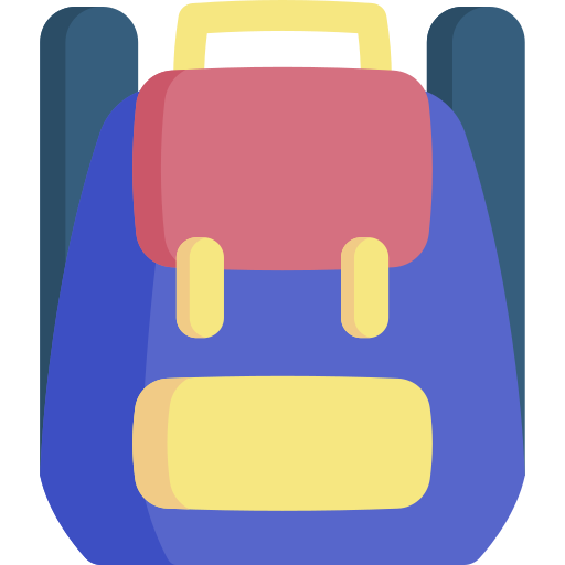 mochila icono gratis